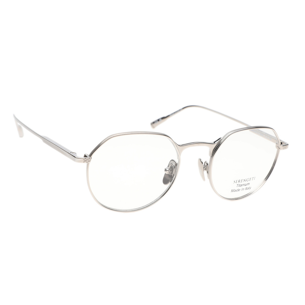 NWT Serengeti SV758002 Gunmetal Titanium 51mm Eyeglasses